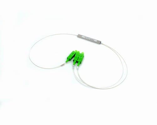 Masterlan PLC optický splitter - 1x2 1260-1650nm, SC/APC, 1,5m