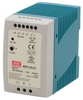 MEAN WELL MDR-100-24 Spínaný zdroj na DIN lištu 100W 24V