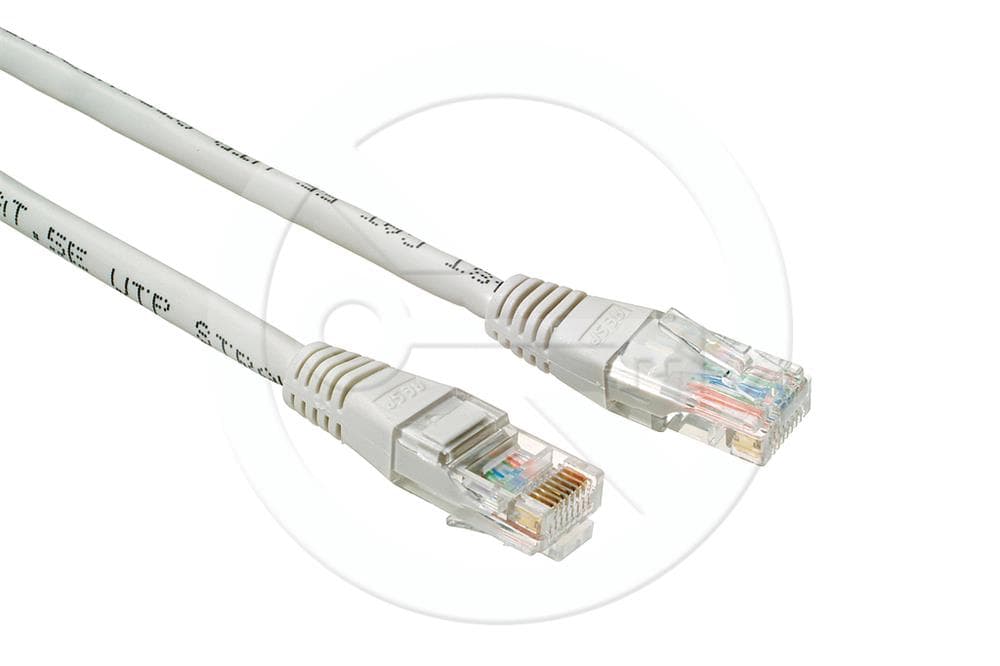 Solarix patch kabel CAT5E UTP PVC 0,5m šedý non-snag-proof