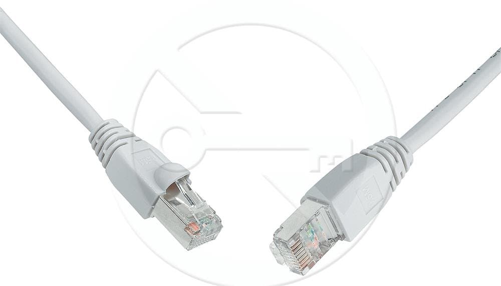 Solarix patch kabel CAT6 SFTP PVC 5m šedý snag-proof