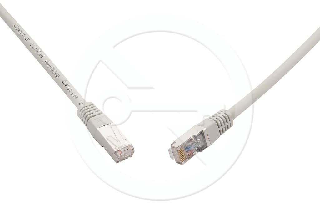 Solarix patch kabel CAT6A SFTP LSOH 10m šedý non-snag-proof
