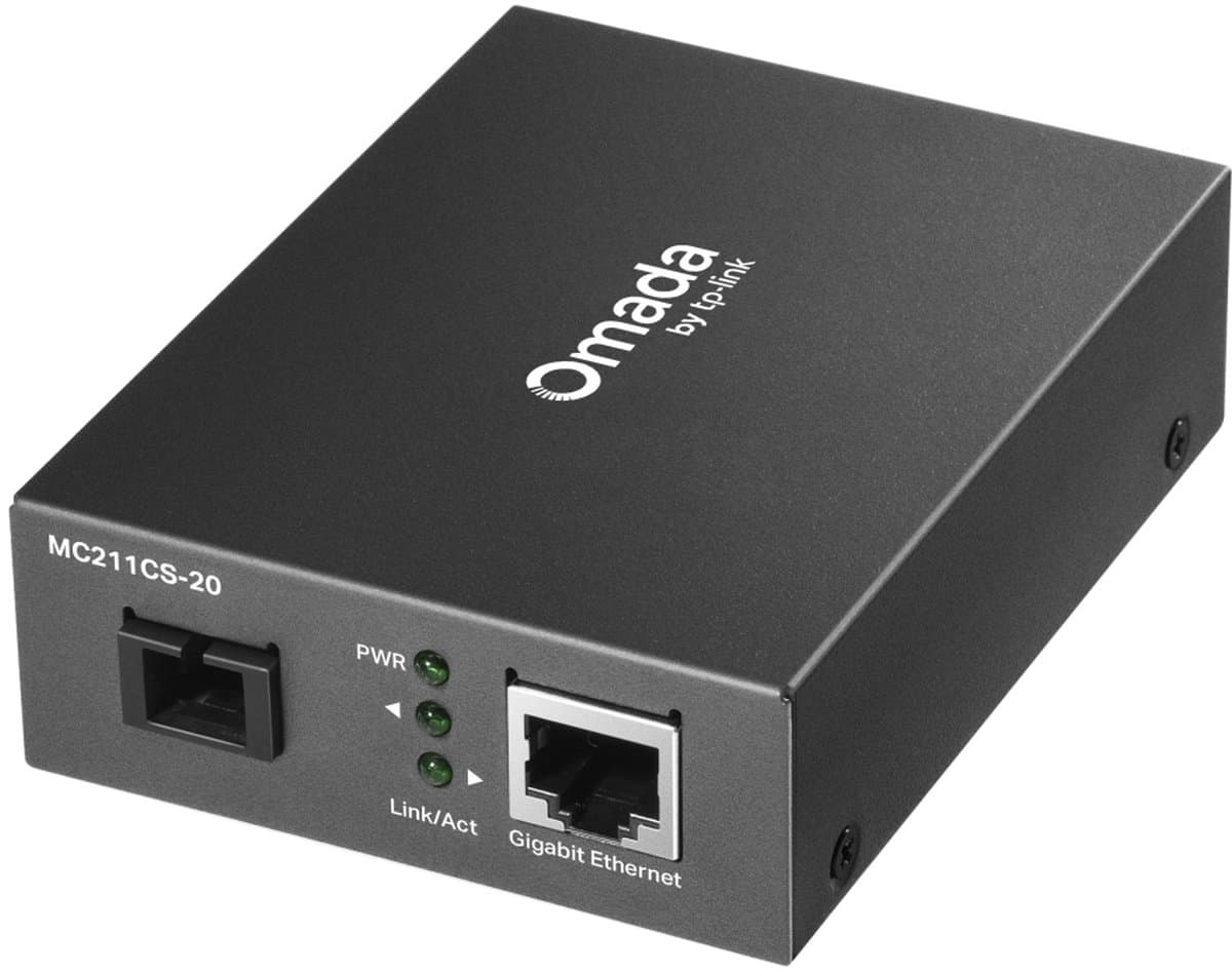 TP-Link MC212CS-20 Omada Gigabitový WDM média konvertor