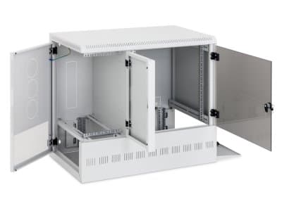 TRITON 19" rozvaděč 12U/400mm - 3 sekce 6U+12U+2U, 900x540mm