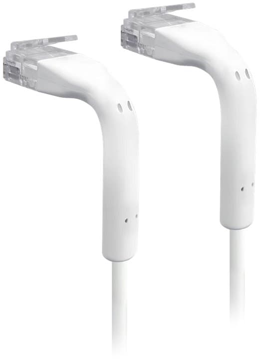 Ubiquiti U-Cable-Patch-RJ45, UniFi Ethernet Patch Kabel, 0,2m, Cat6, bílý