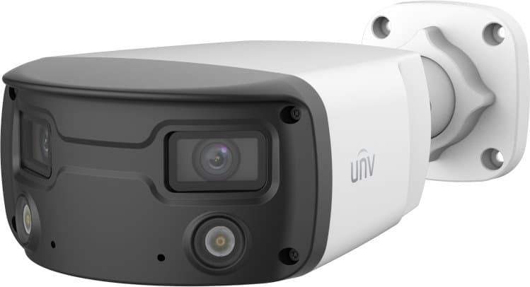 UNV IP Panoramatická Bullet kamera - IPC2K24SE-ADF40KMC-WL-I0, 4MP, 2x 4mm, ColorHunter, Prime3