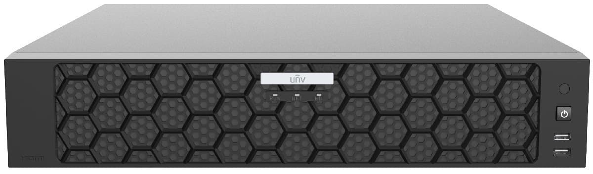 UNV NVR NVR504-32E-P24-IQ, 32 kanálů, 4x HDD, 24x PoE, RAID, Prime
