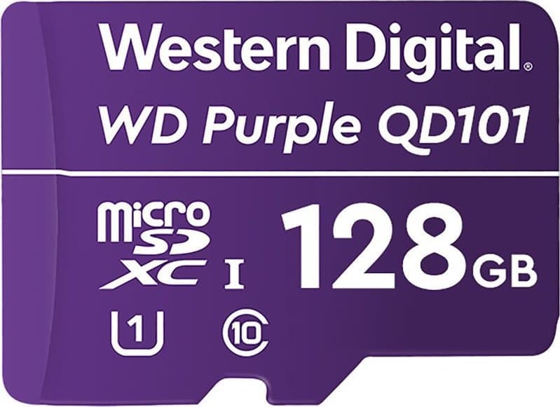 WD MicroSDXC karta 128GB Purple WDD128G1P0C Class 10